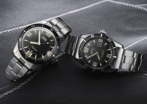 A gauche, la montre de 2016 et à droite celle de 1965 A gauche, la montre de 2016 et à droite celle de 1965