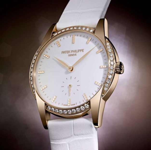 Patek Philippe Calatrava Timeless White : dame estivale Patek Philippe Calatrava Timeless White : dame estivale