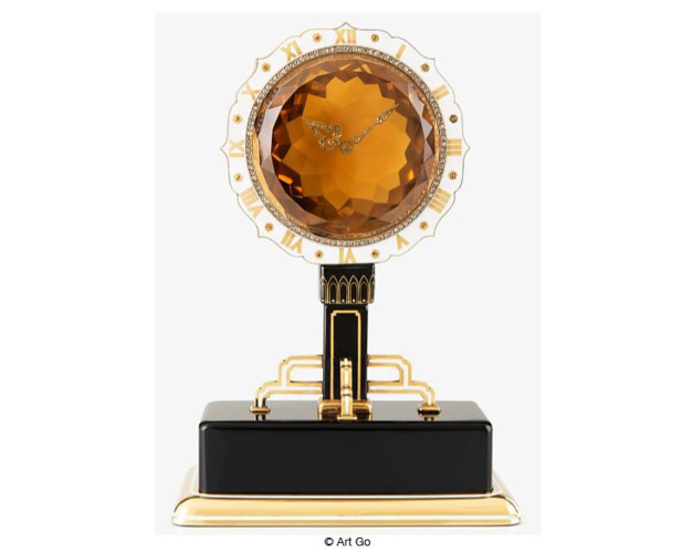 L'exceptionnelle pendule mystérieuse Cartier de Luz Bringas L'exceptionnelle pendule mystérieuse Cartier de Luz Bringas