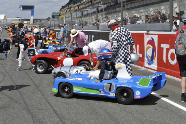 Le Mans Classic 2016, la course des enfants photo Joel Chassaing-Cuvilllier