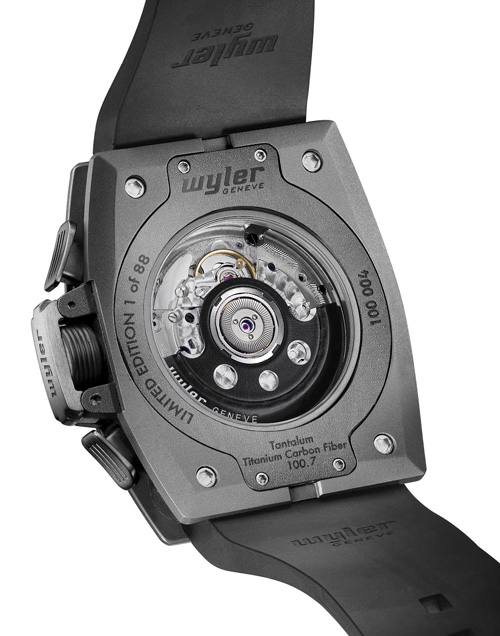 Wyler Genève propose une nouvelle version de son chronographe en Tantale