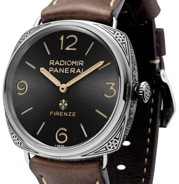 Panerai Firenze Radiomir 47 mm : gravure de mode