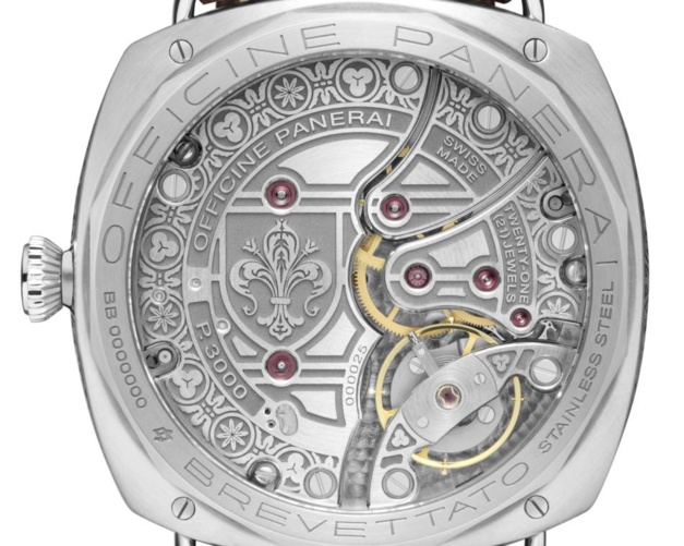 Panerai Firenze Radiomir 47 mm : gravure de mode Panerai Firenze Radiomir 47 mm : gravure de mode