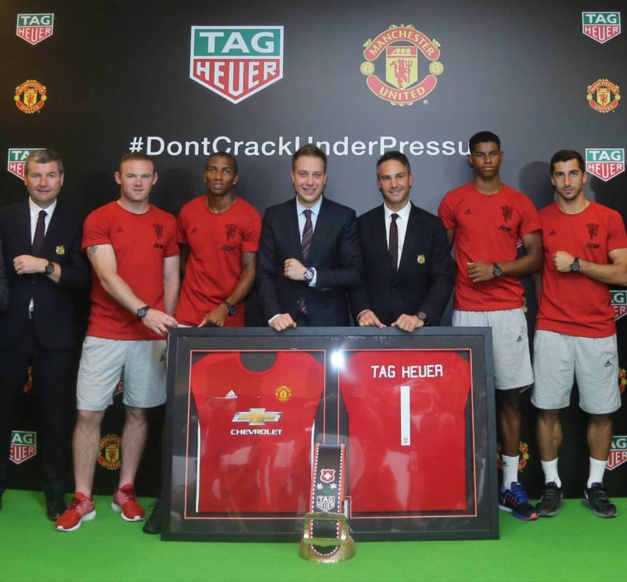 TAG Heuer : partenaire de Manchester United TAG Heuer : partenaire de Manchester United