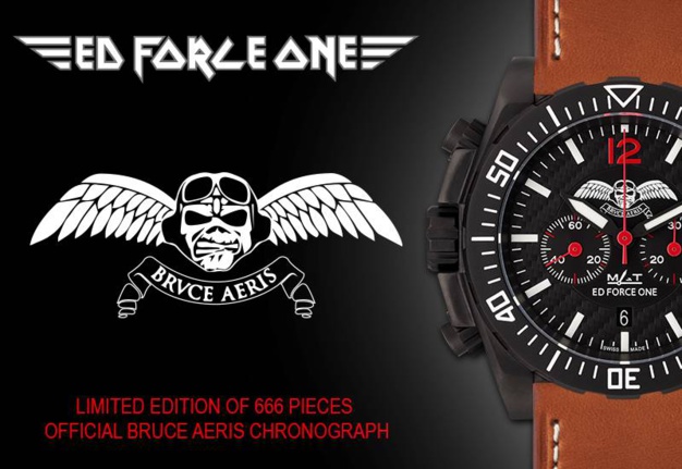 MATWatches : série limitée ED Force One avec Bruce Dickinson