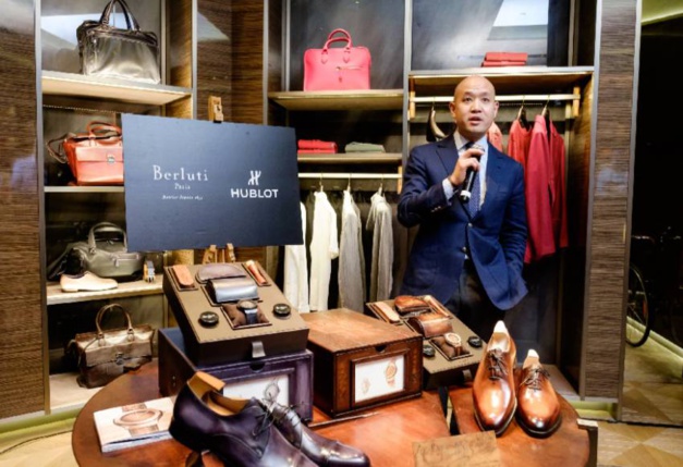 Singapour : The Hour Glass présente la collaboration Hublot x Berluti