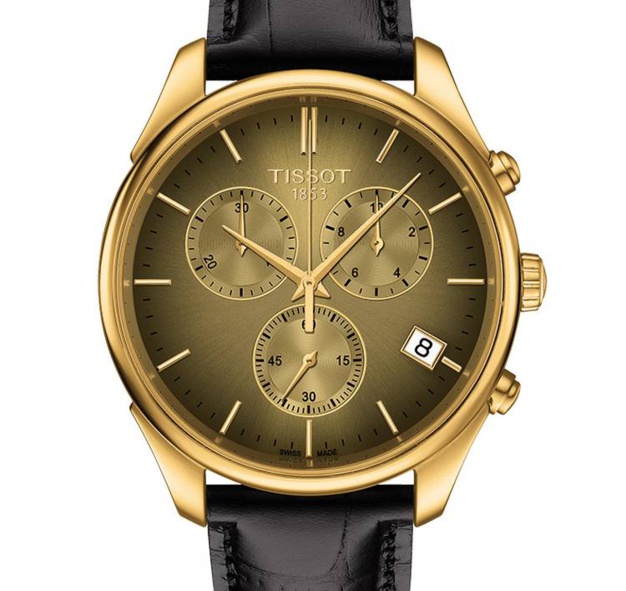 Tissot Vintage Chronograph : montre en or et à quartz ! Tissot Vintage Chronograph : montre en or et à quartz !