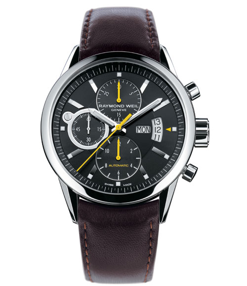 Freelancer Raymond Weil : le premier chronographe avec quantième de la marque Freelancer Raymond Weil : le premier chronographe avec quantième de la marque