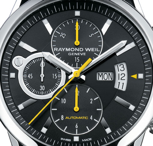 Freelancer Raymond Weil : le premier chronographe avec quantième de la marque