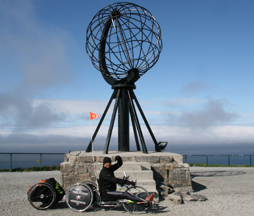 Yves Néron-Bancel et sa Jaeger-LeCoultre Extrem World Chronograph sont arrivés au Cap Nord Yves Néron-Bancel et sa Jaeger-LeCoultre Extrem World Chronograph sont arrivés au Cap Nord