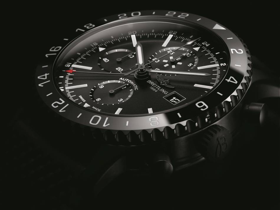 Breitling Chronoliner Blacksteel