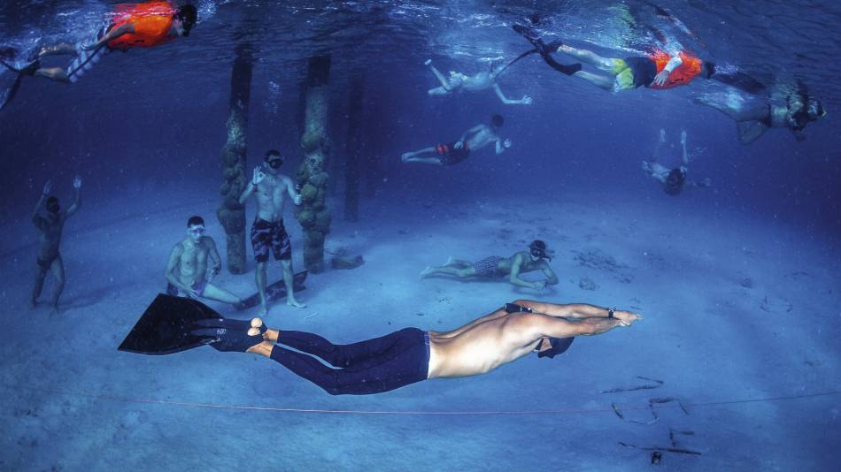 Carlos Coste, un nouveau record du monde en apnée avec son Oris