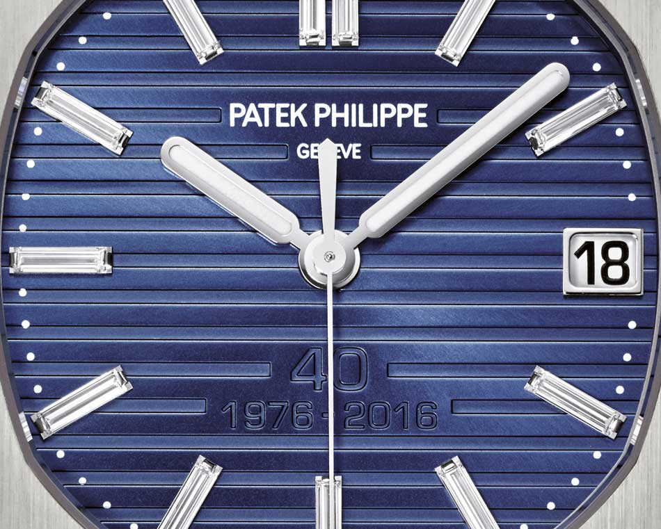 Patek Philippe Nautilus 5711/1P : une pimpante quadra Patek Philippe Nautilus 5711/1P : une pimpante quadra
