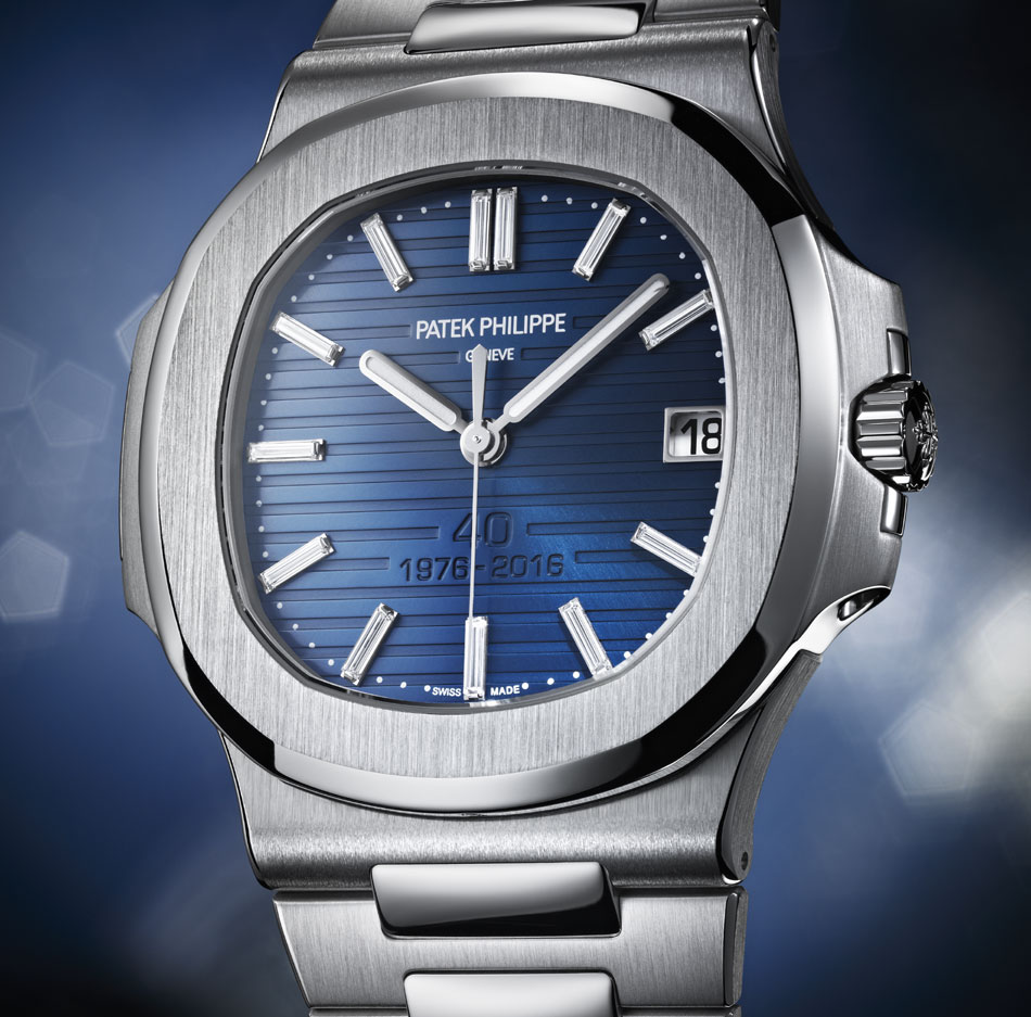 Patek Philippe Nautilus 5711/1P : une pimpante quadra Patek Philippe Nautilus 5711/1P : une pimpante quadra