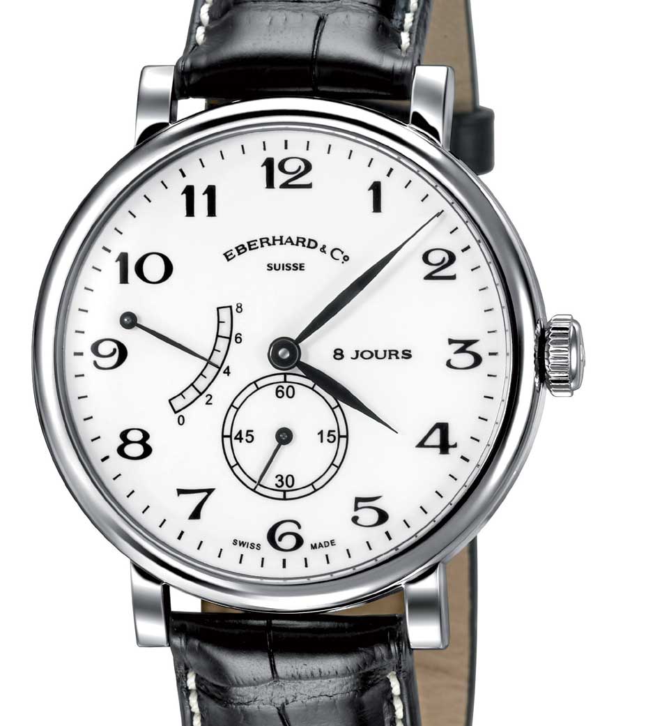Eberhard & Co 8 Jours Grande Taille : une montre qui a du ressort ! Eberhard & Co 8 Jours Grande Taille : une montre qui a du ressort !
