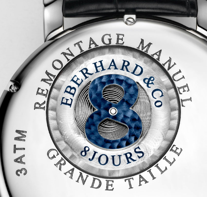 Eberhard & Co 8 Jours Grande Taille : une montre qui a du ressort !