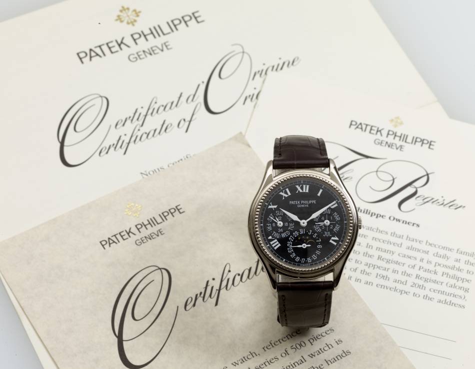 Cornette de Saint--Cyr : vente aux enchères de montres de collection le 5 novembre 2016