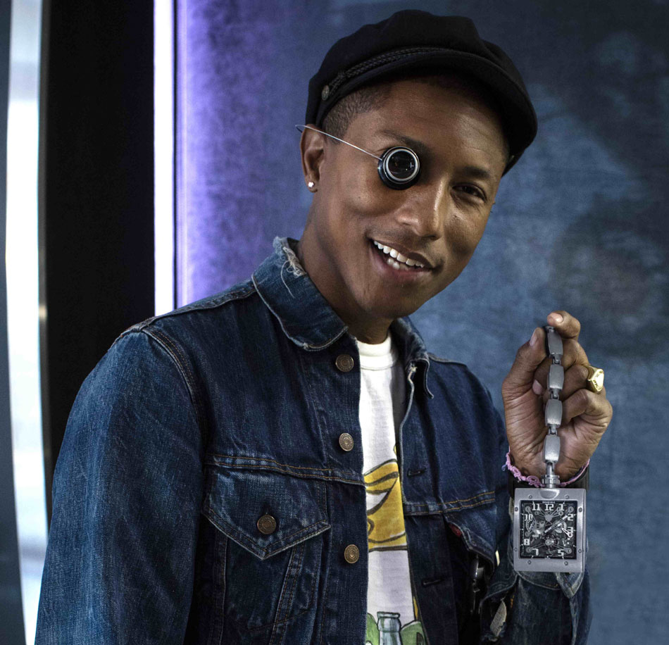 Pharrell Williams : véritable fan de Richard Mille