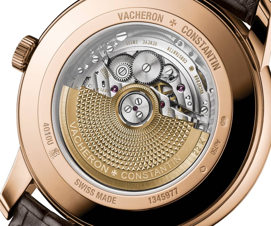 Vacheron Constantin Patrimony phase de Lune et date rétro