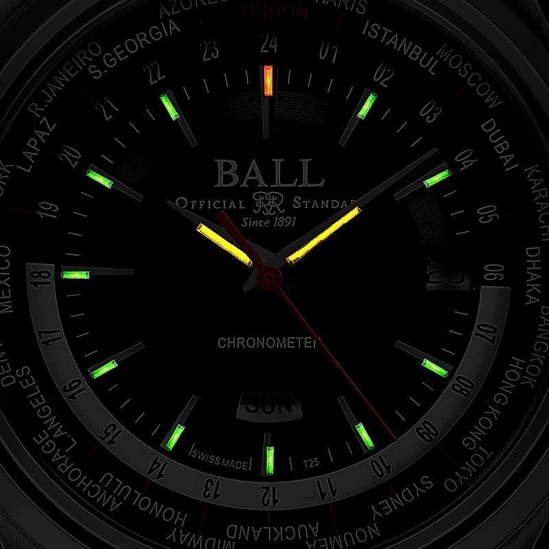 Ball Watch : une nouvelle Trainmaster Worldtime