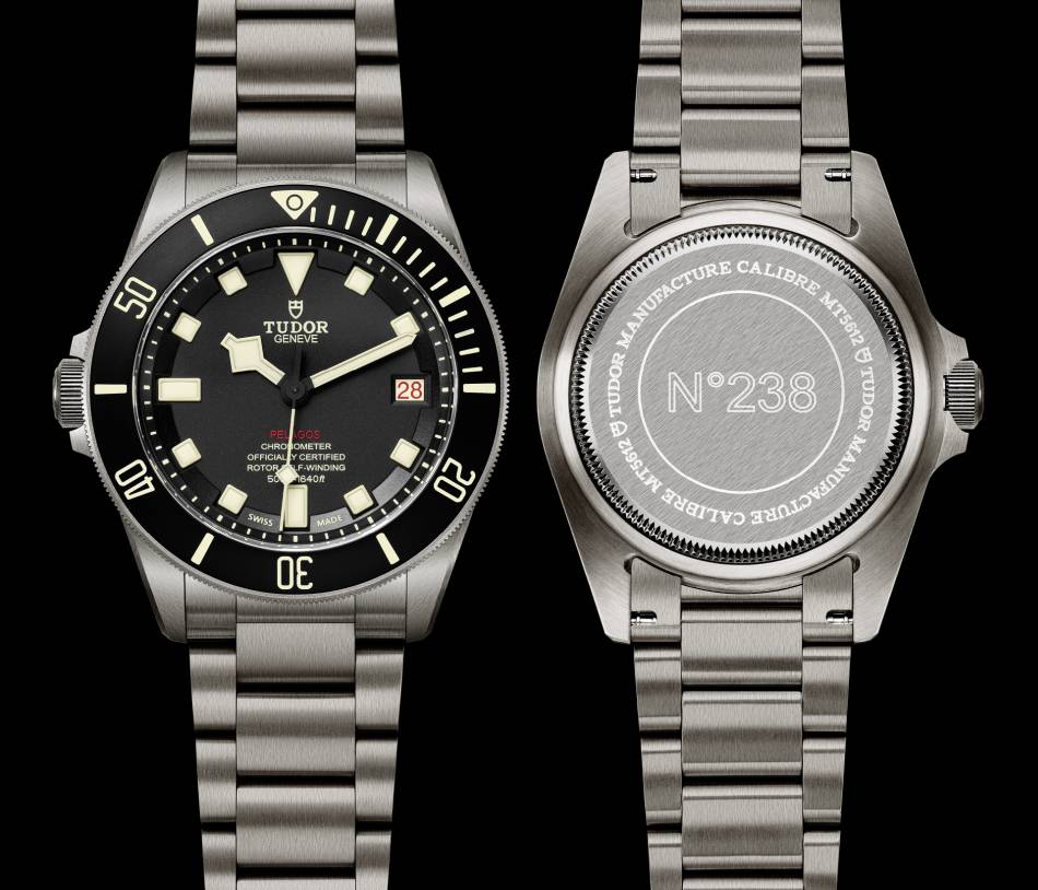 Tudor Pelagos LHD : plongeuse à bâbord ! Tudor Pelagos LHD : plongeuse à bâbord !