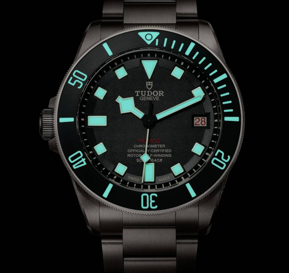 Tudor Pelagos LHD : plongeuse à bâbord !