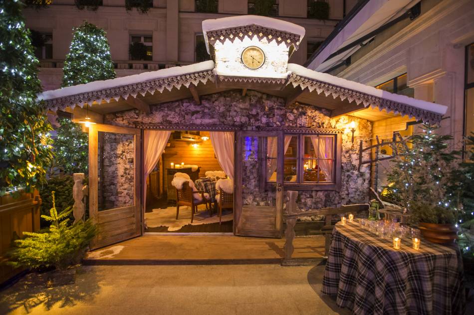 Paris : réouverture du chalet Chopard au Park Hyatt