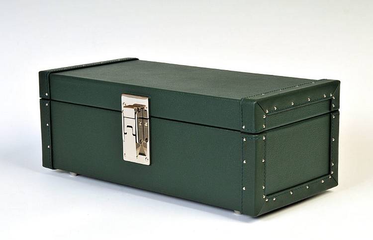 Julien Mardesson : coffret à montres de malletier Julien Mardesson : coffret à montres de malletier