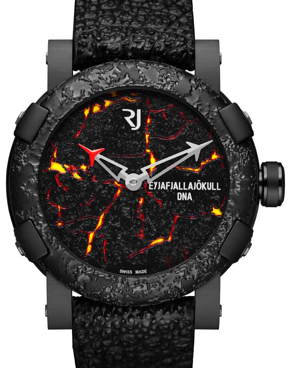 RJ Romain Jerome Eyjafjallajökull-DNA Burnt : éruption horlogère RJ Romain Jerome Eyjafjallajökull-DNA Burnt : éruption horlogère