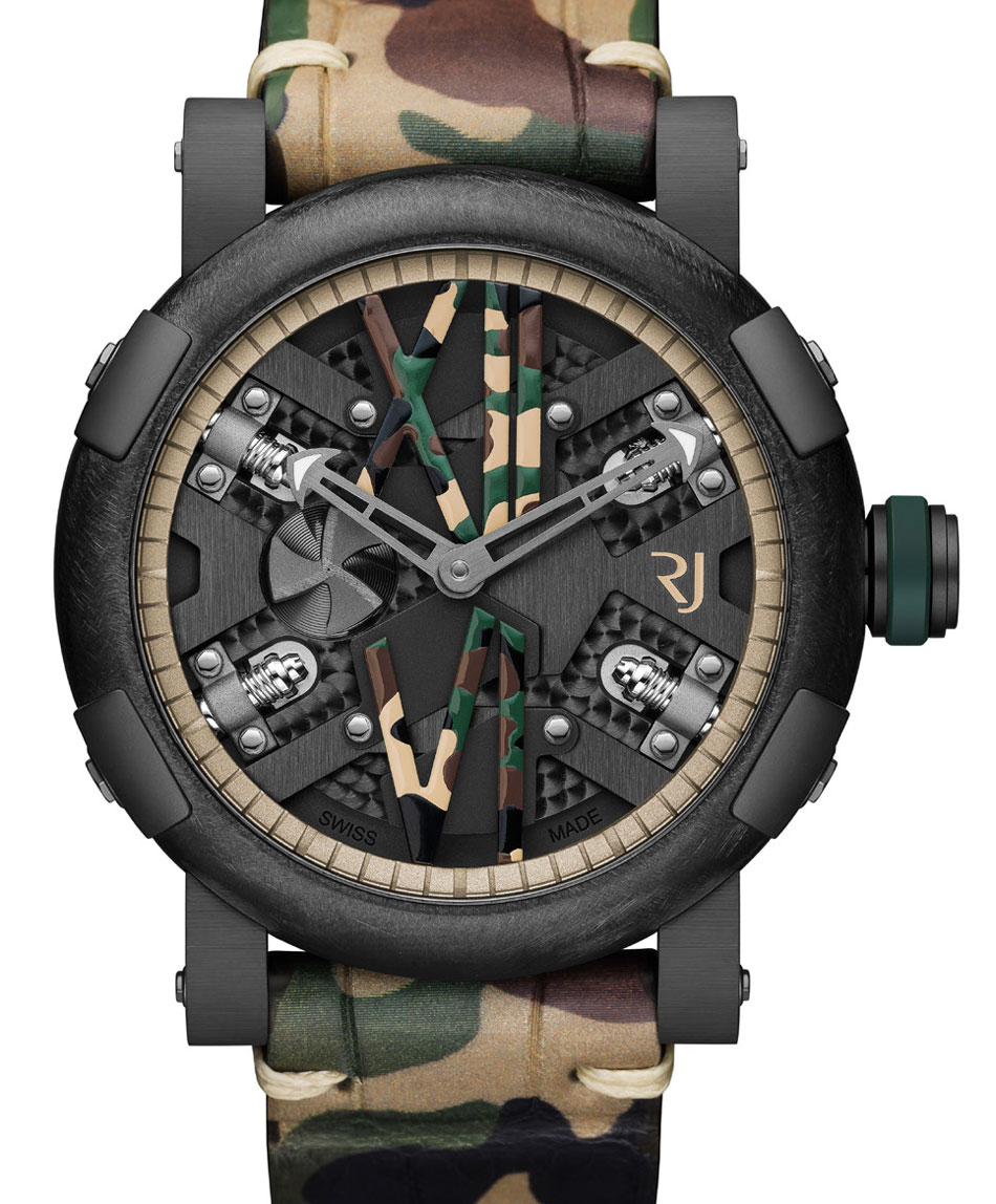 RJ Romain Jerome Steampunk 46 auto : quand le camo ne se cache plus