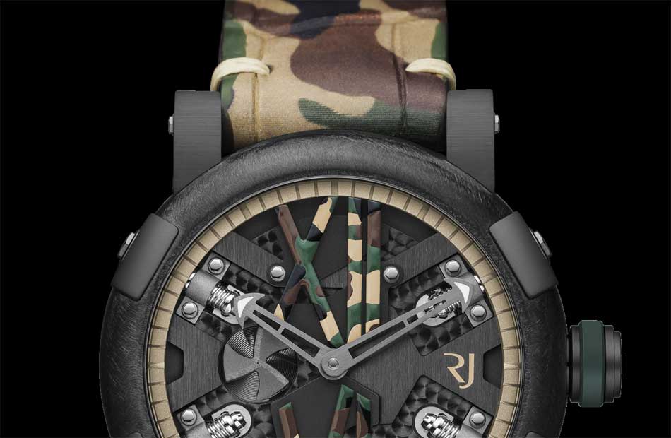 RJ Romain Jerome Steampunk 46 auto : quand le camo ne se cache plus