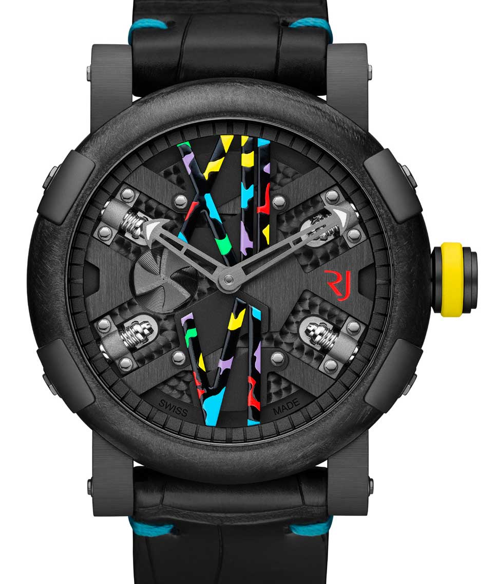 RJ Romain Jerome Steampunk 46 auto : quand le camo ne se cache plus