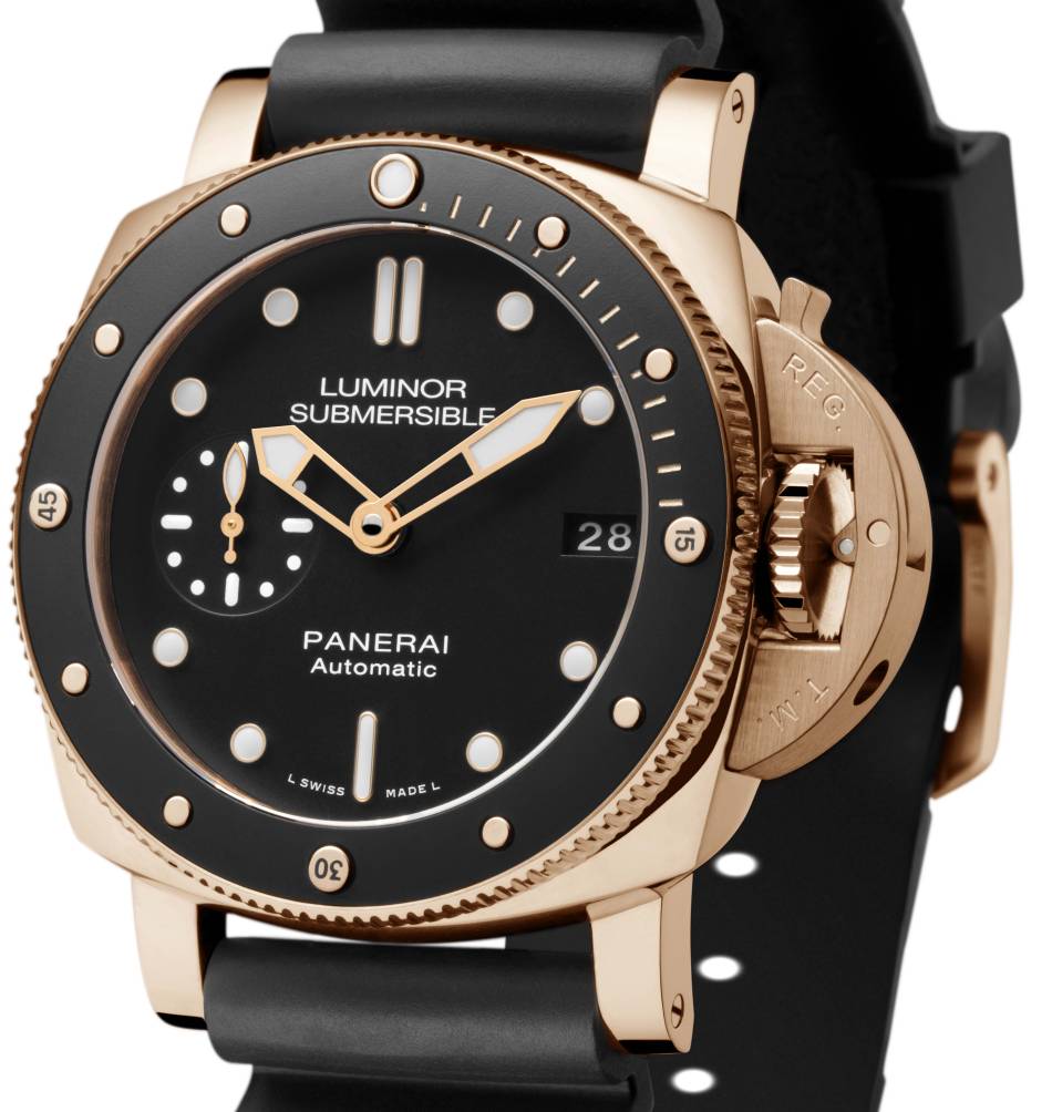 Panerai : la Luminor Submersible 1950 arrive en 42 mm