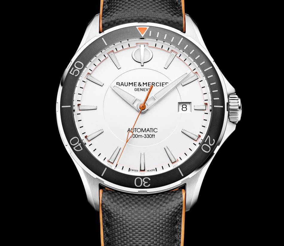 Baume et Mercier Clifton Club : une sportive de ville Baume et Mercier Clifton Club : une sportive de ville