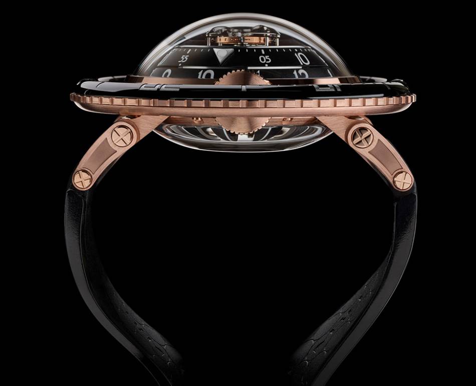 MB&F Horological Machine N°7 Aquapod : médusante montre méduse