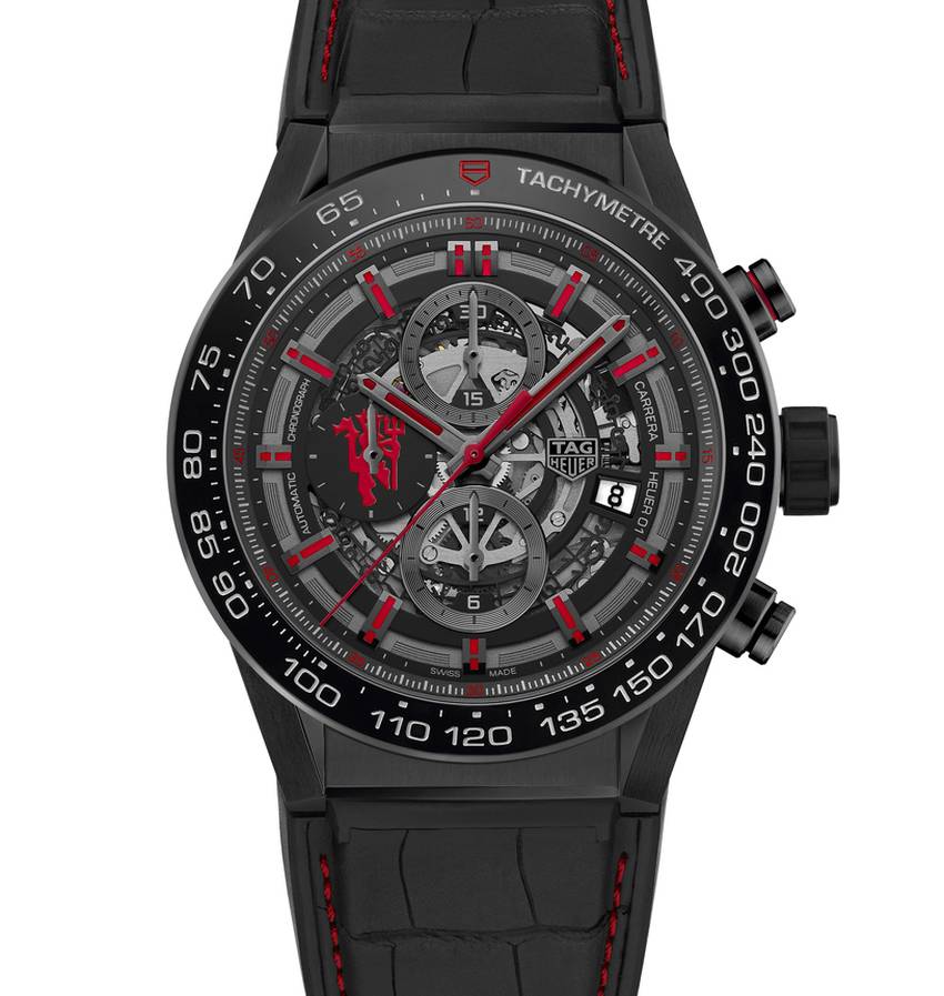 TAG Heuer Carrera Calibre Heuer 01 Manchester United Edition Speciale TAG Heuer Carrera Calibre Heuer 01 Manchester United Edition Speciale