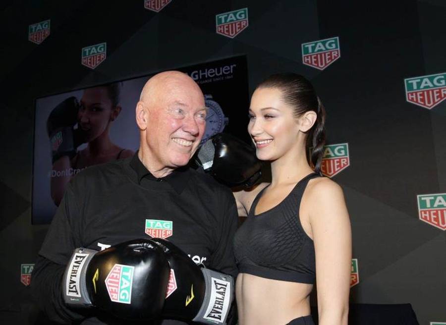 Bella Hadid, l'ambassadrice sexy de TAG Heuer