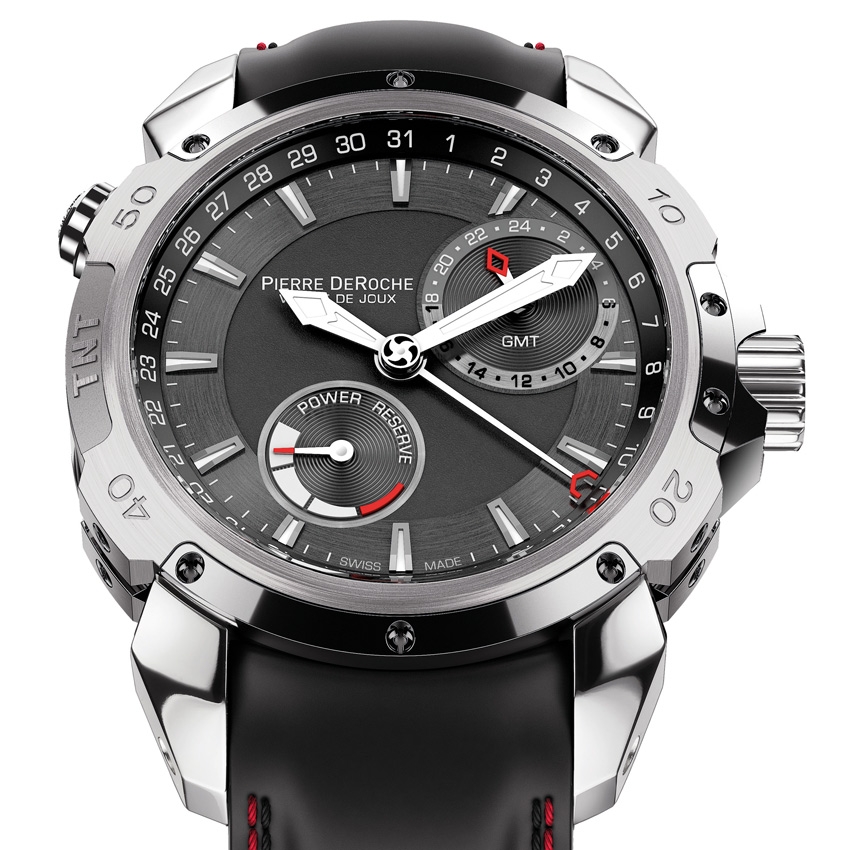 Pierre DeRoche TNT GMT et réserve de marche