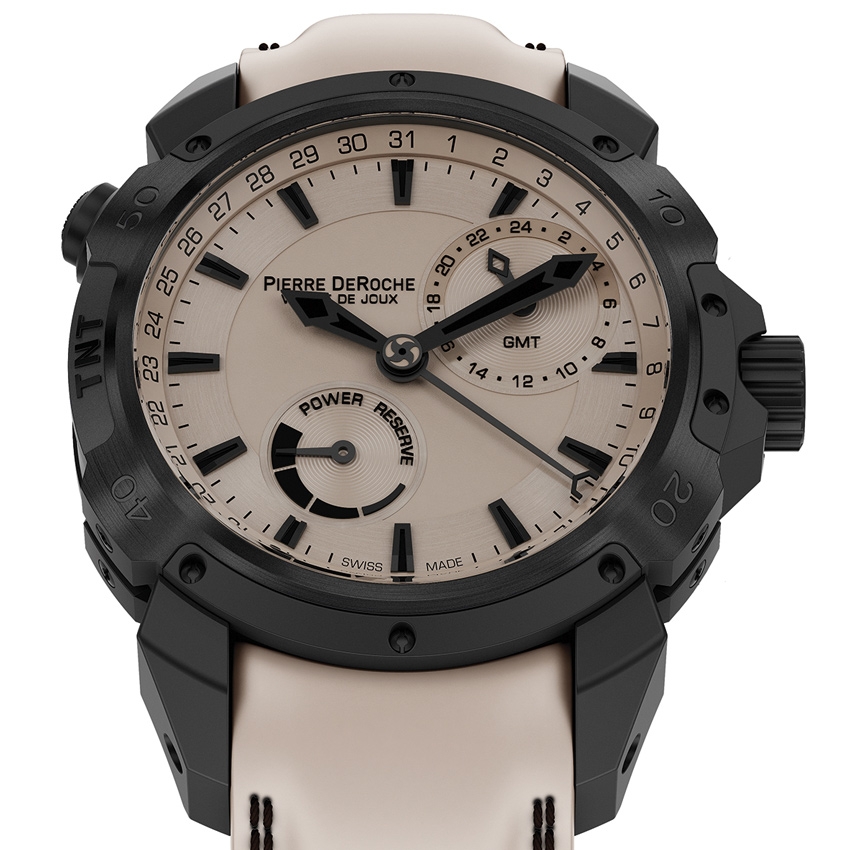 Pierre DeRoche TNT GMT et réserve de marche