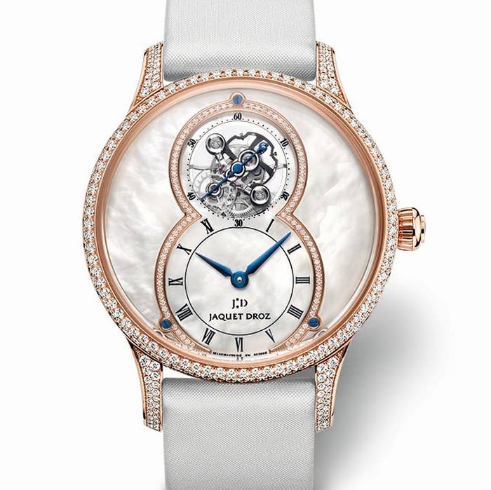 Jaquet Droz Grande Seconde Tourbillon sur cadran nacre