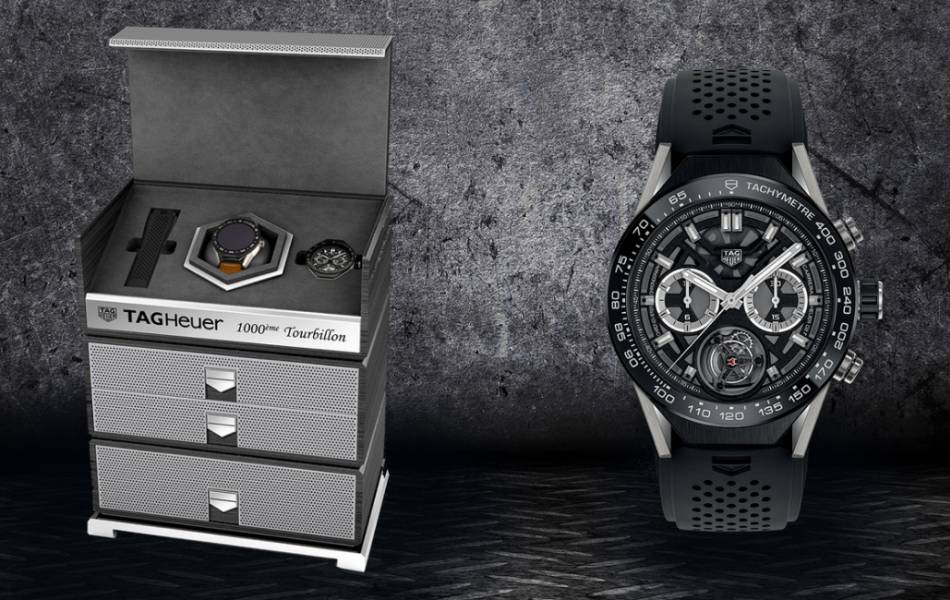 TAG Heuer met son 1000ème toubillon COSC aux enchères... pour une bonne cause