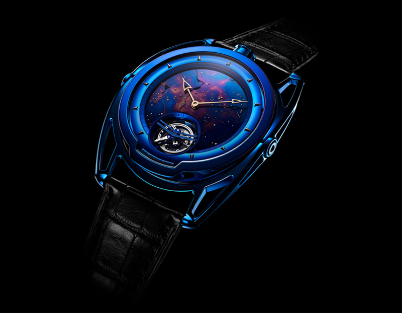 DeBethune DB28 Kind of Blue Tourbillon Météorite