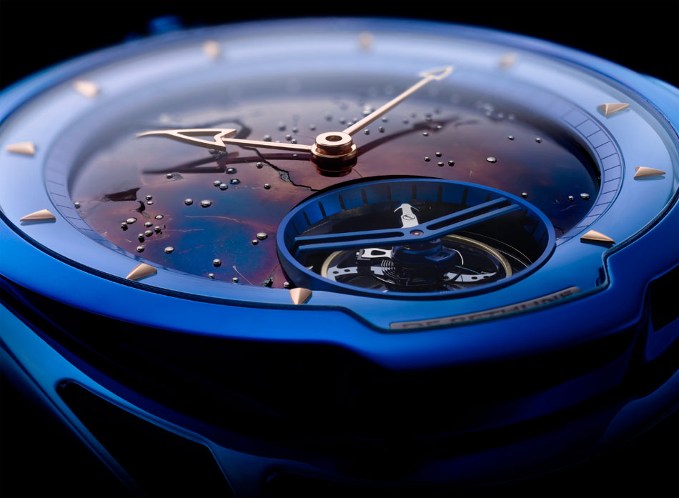 DeBethune DB28 Kind of Blue Tourbillon Météorite DeBethune DB28 Kind of Blue Tourbillon Météorite