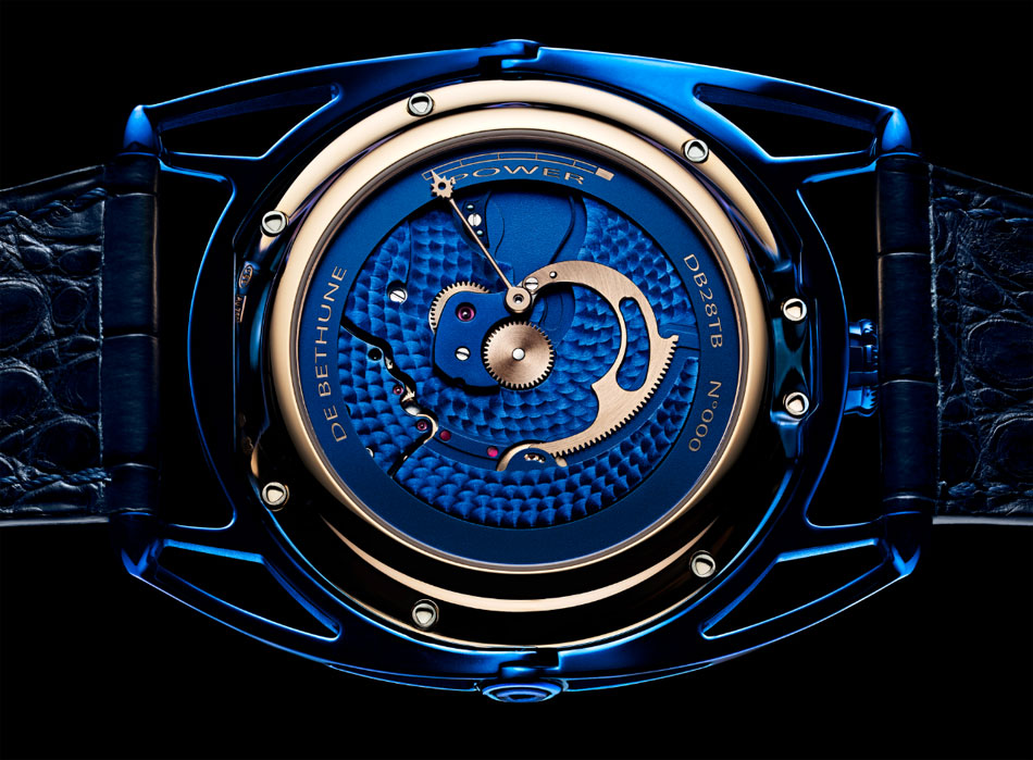 DeBethune DB28 Kind of Blue Tourbillon Météorite DeBethune DB28 Kind of Blue Tourbillon Météorite