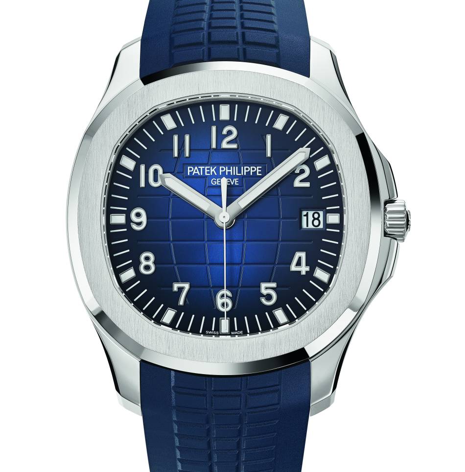 Patek Philippe Aquanaut 5168G : sport chic en or gris et cadran bleu Patek Philippe Aquanaut 5168G : sport chic en or gris et cadran bleu