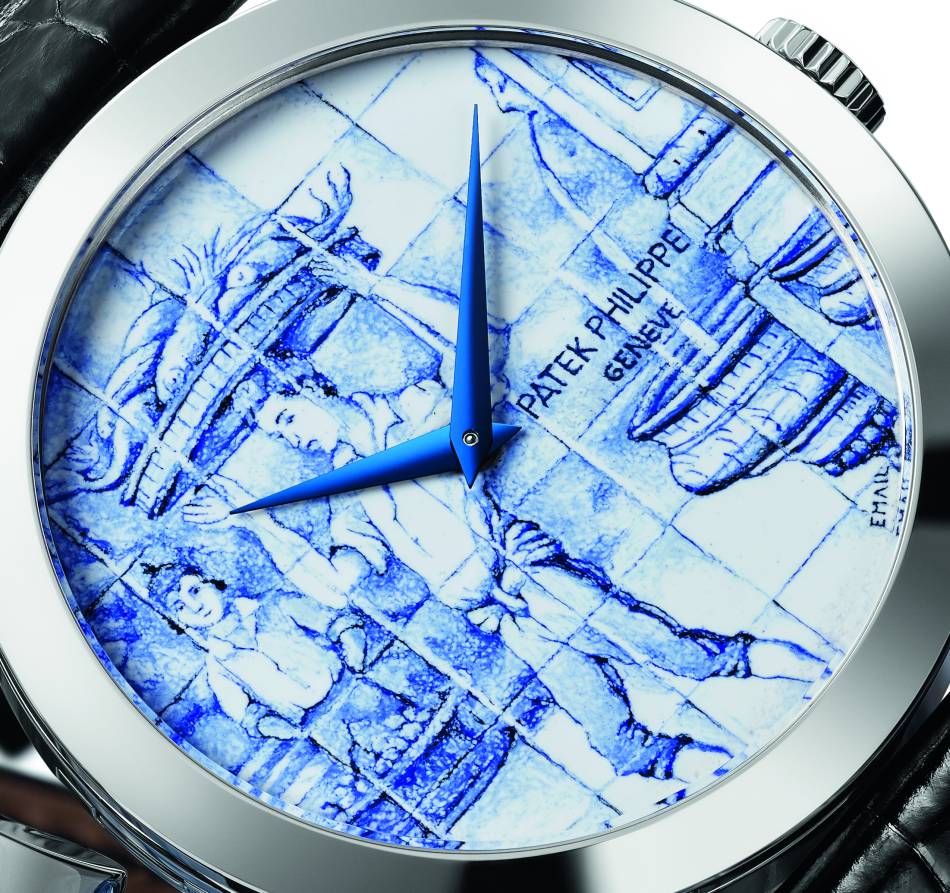 Patek Philippe Calatrava "Azulejos" : l'heure lisboète Patek Philippe Calatrava "Azulejos" : l'heure lisboète