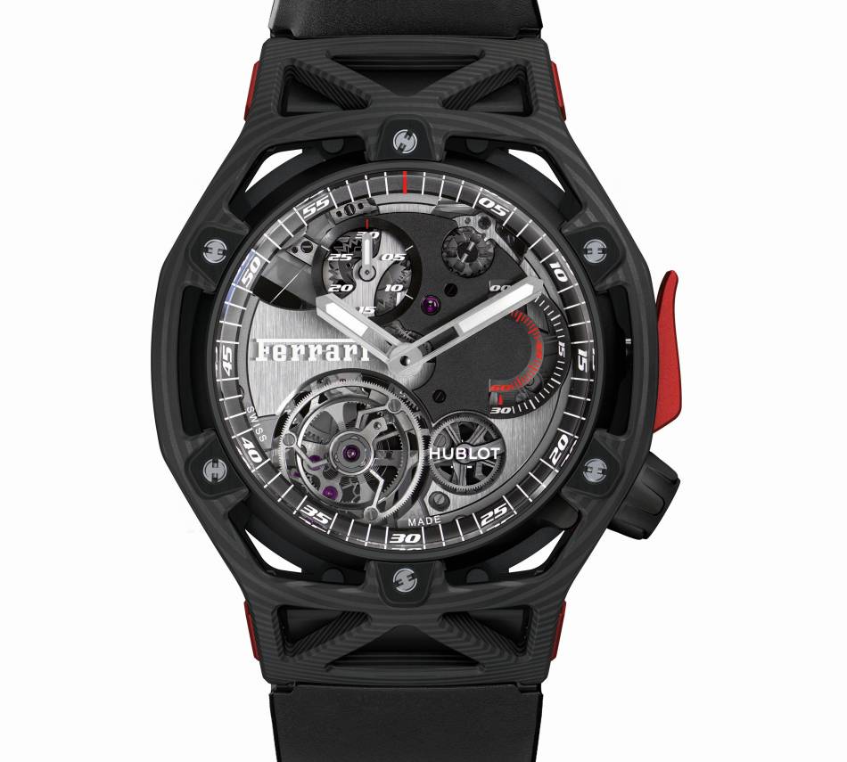 Hublot Techframe Design Ferrari : comme un bolide