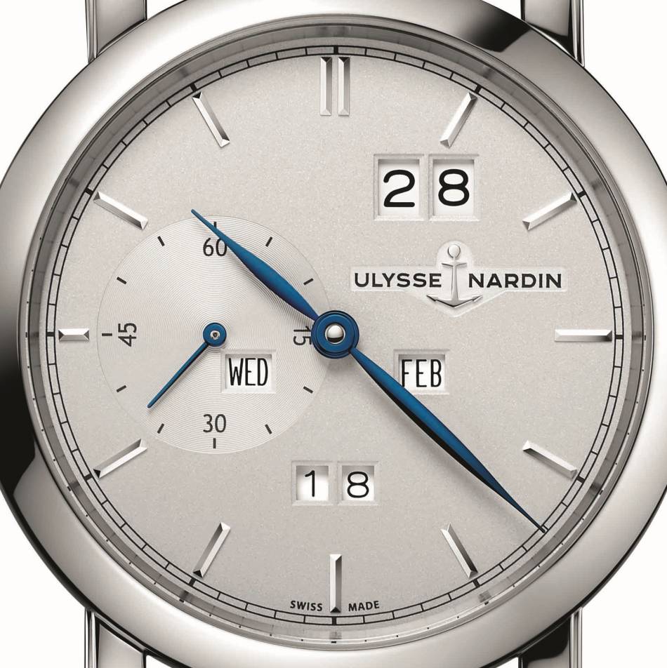 Ulysse Nardin Classic Perpetual Ludwig : un beau QP acier