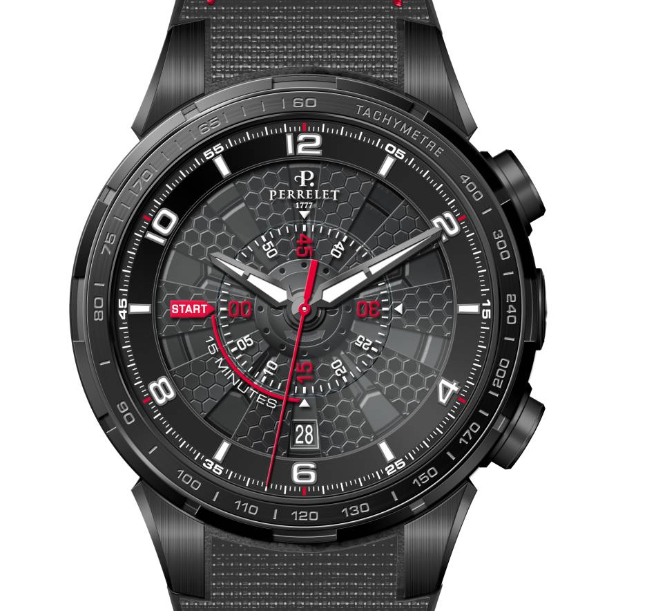 Perrelet Turbine Chrono : foot toujours !