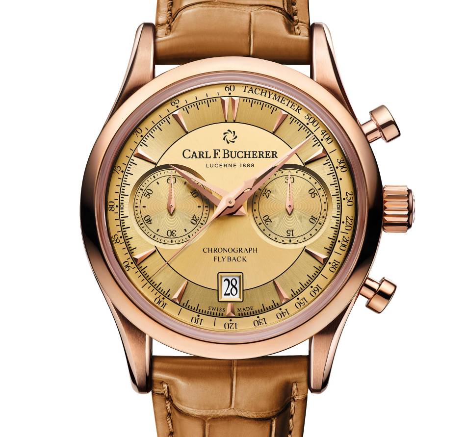 Carl F. Bucherer Manero Flyback : quel beau chrono ! Carl F. Bucherer Manero Flyback : quel beau chrono !